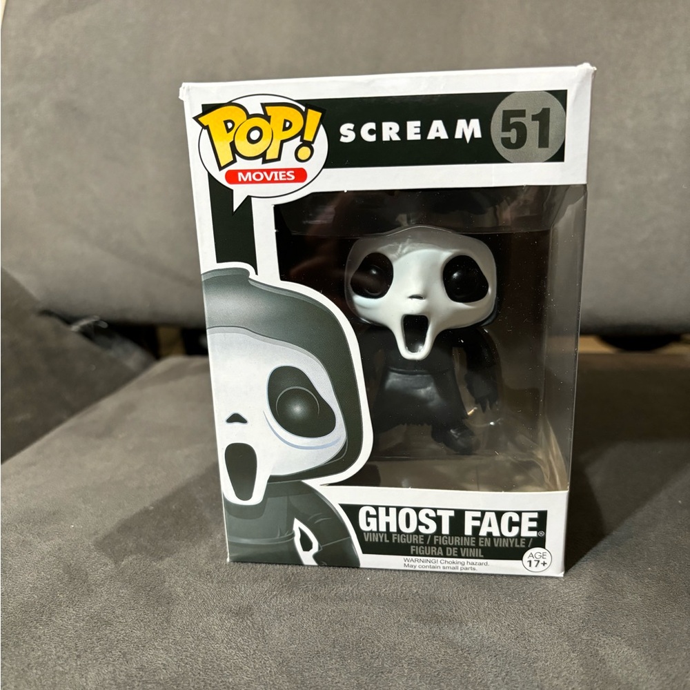 Funko Pop Scream Ghostface 51 RARE HORROR GRAIL! Vaulted Funko Figure
